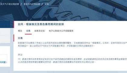 新规来袭！香港交易所明日启动恶劣天气交易，市场将迎何变局？