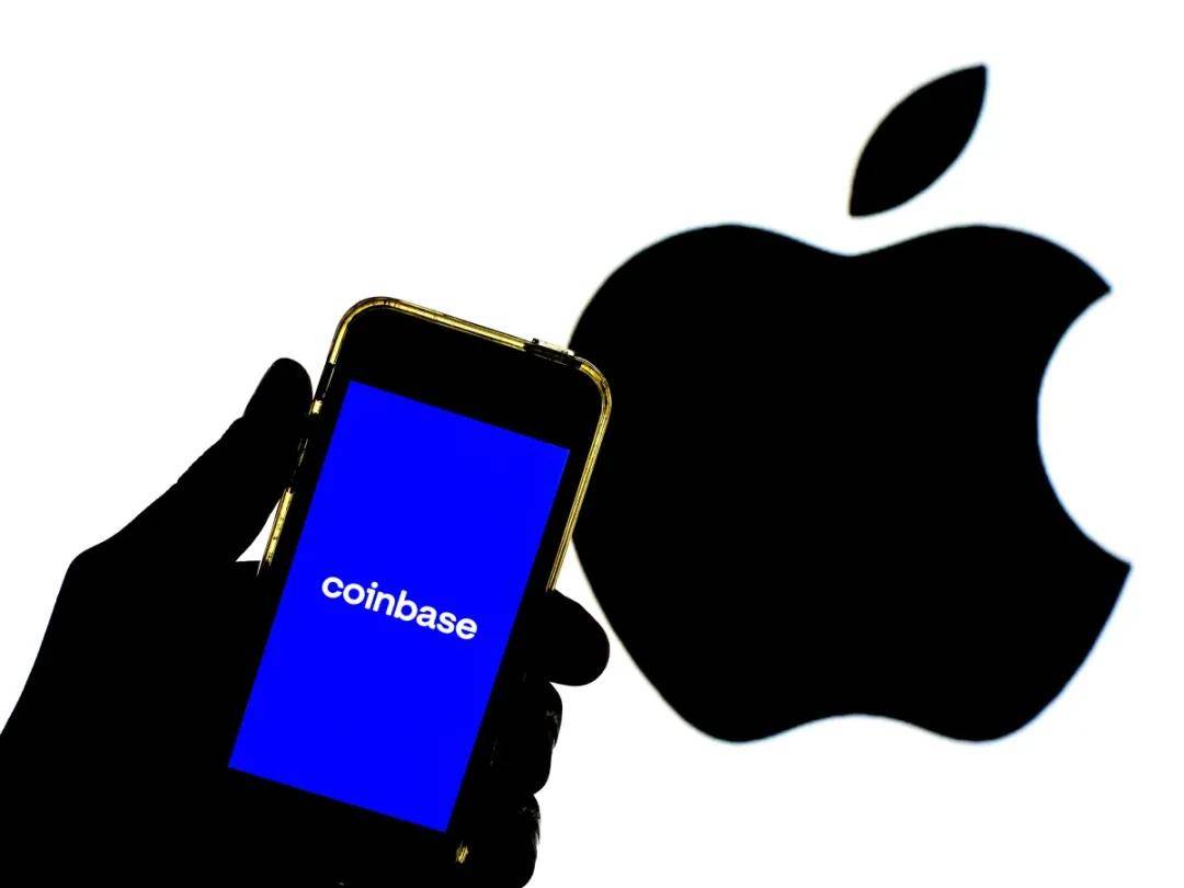 Coinbase集成Apple Pay实现无缝法定货币到加密货币交易！苹果从旁观者到参与者，正在拥抱加密货币？